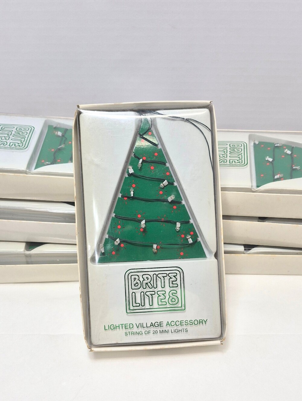 Dept 56 Brite Lites Village accessories lot of 7 packs